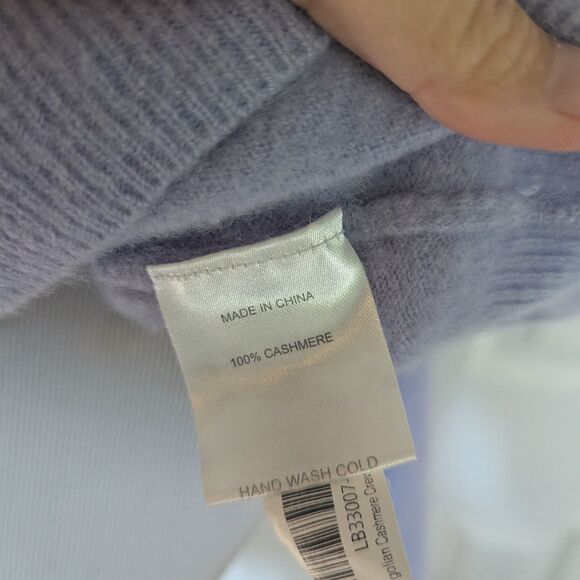 Quince Mongolian 100% Cashmere Crew neck, Shrunk, See Measurements - Picture 6 of 6